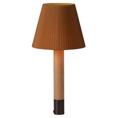 Bronze and Mustard Básica M1 Table Lamp by Santiago Roqueta, Santa & Cole