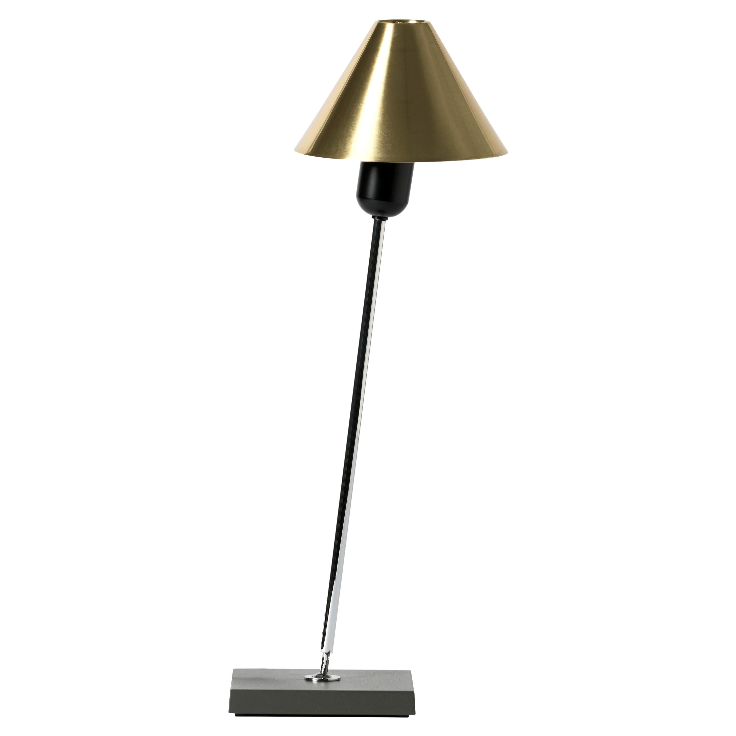 Brass Gira Table Lamp by J.M. Massana, J.M. Tremoleda, Mariano Ferrer For Sale