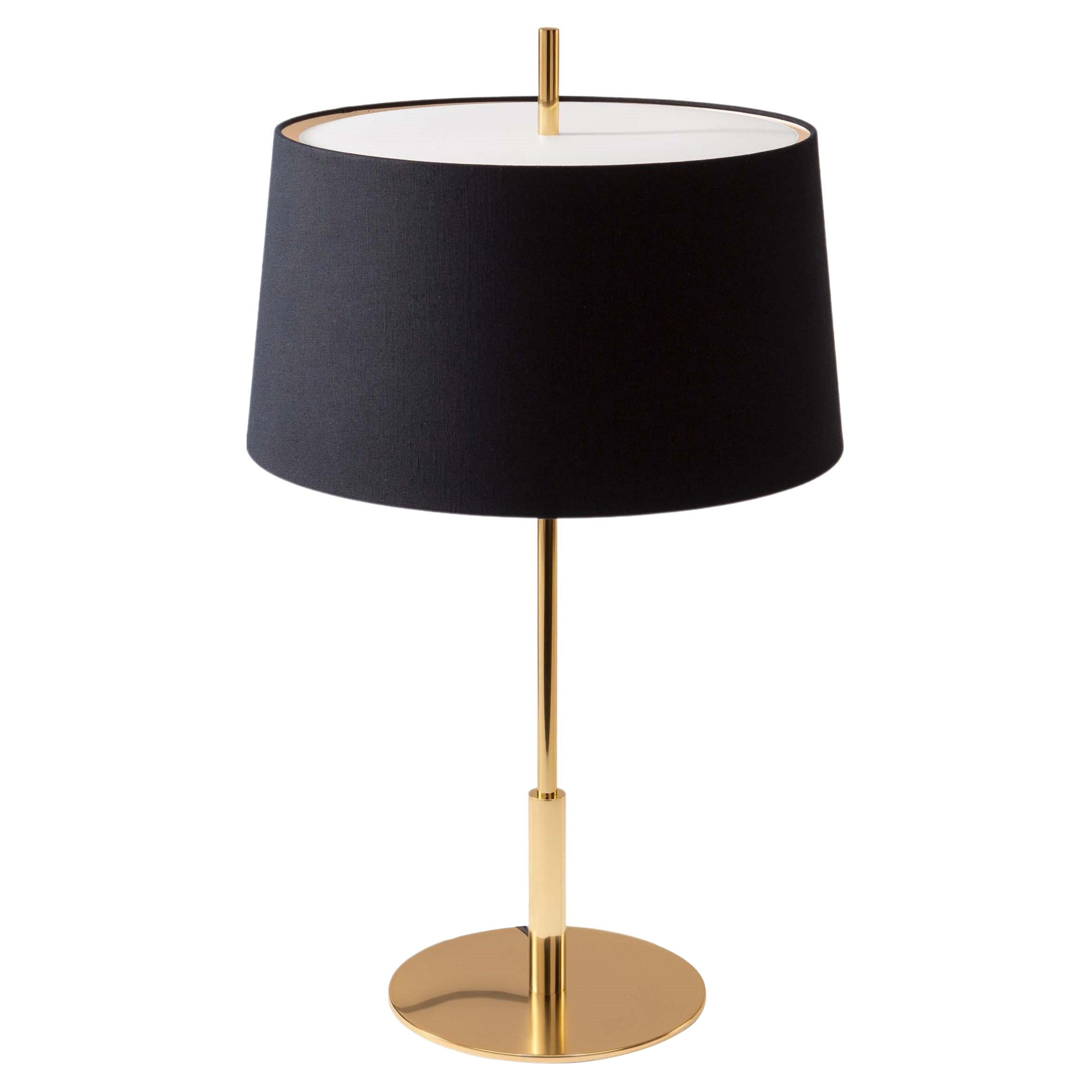 Gold Diana Table Lamp by Federico Correa, Alfonso Mila, Miguel Mila For Sale