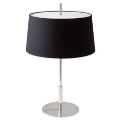 Nickel Diana Table Lamp by Federico Correa, Alfonso Milá, Miguel Milá