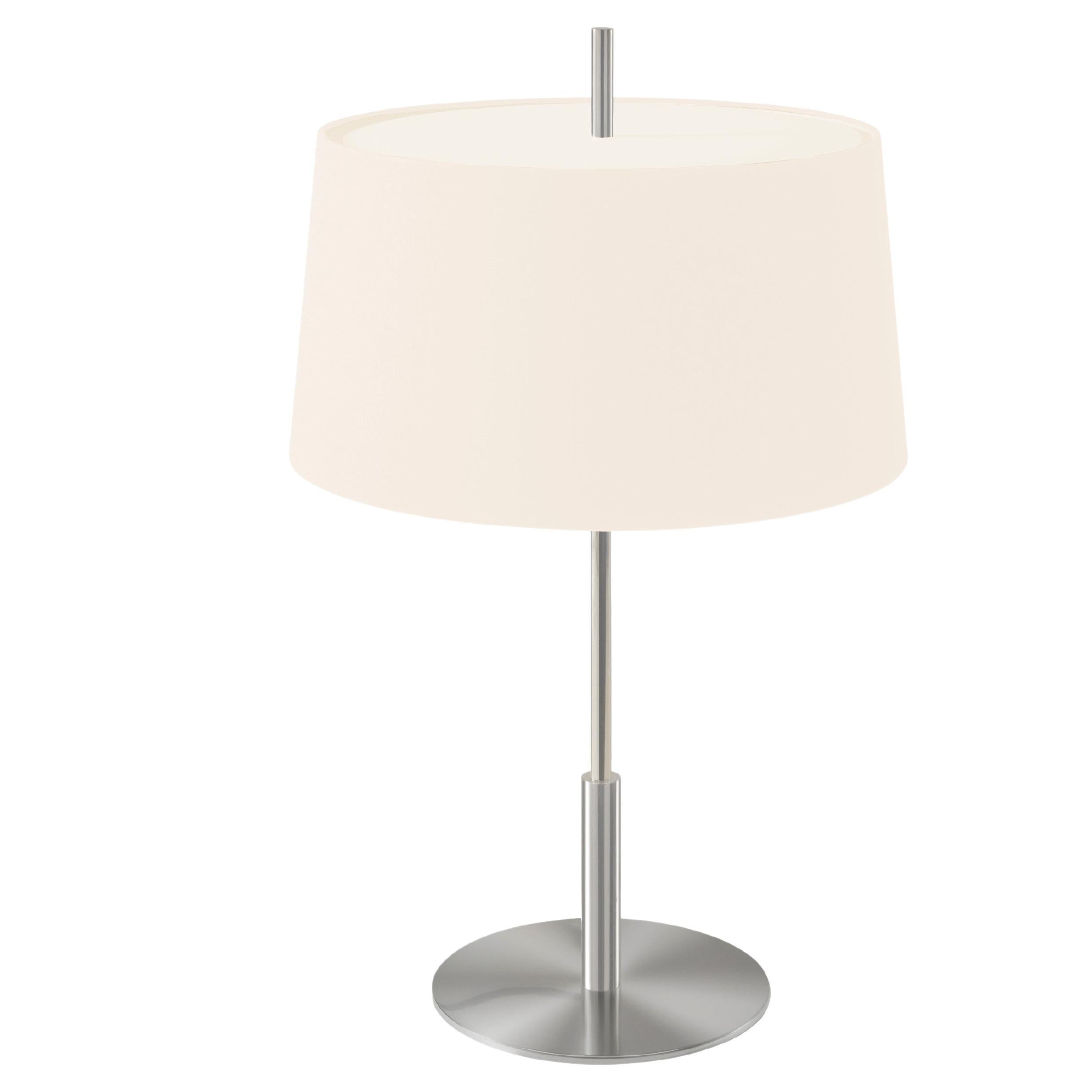 Nickel Diana Menor Table Lamp by Federico Correa, Alfonso Milá, Miguel Milá