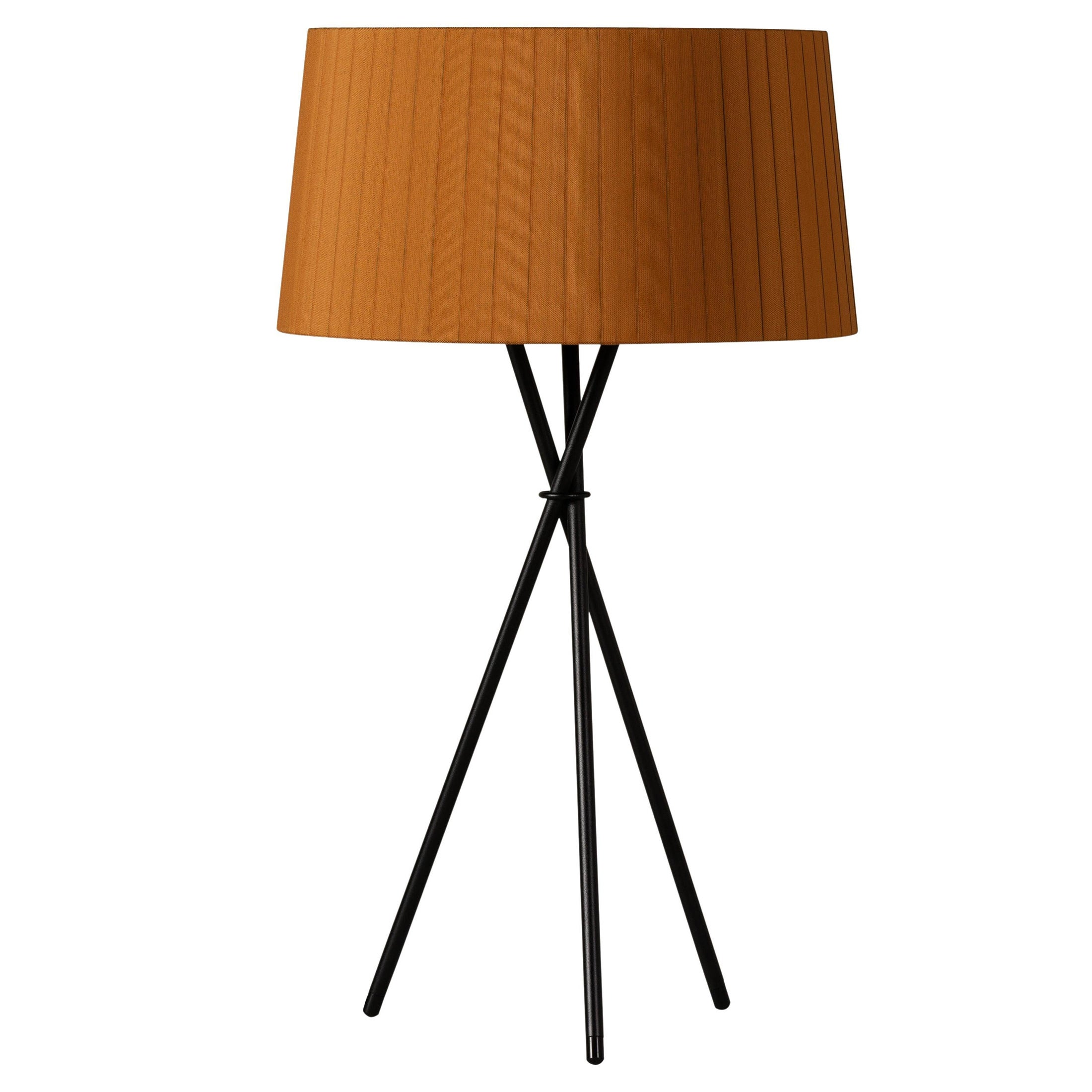 Mustard Trípode G6 Table Lamp by Santa & Cole For Sale