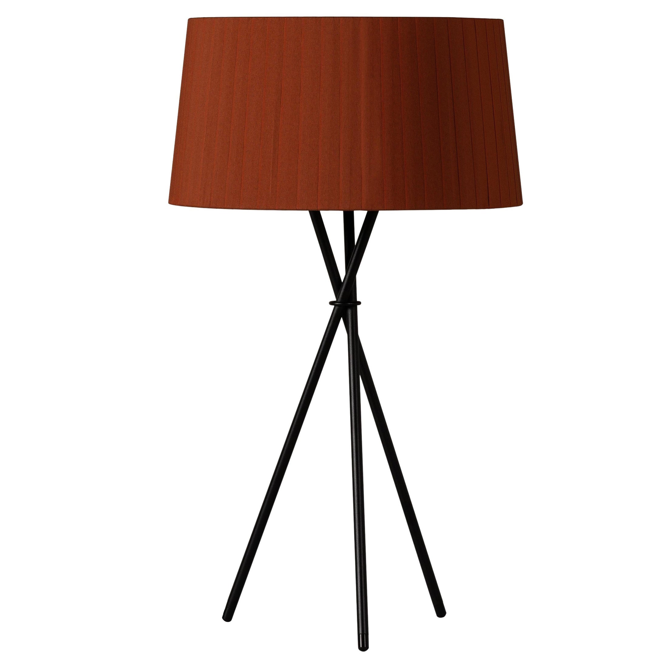 Terracotta Trípode G6 Table Lamp by Santa & Cole For Sale