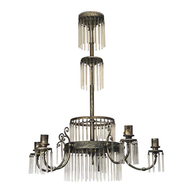 Vintage Craftsman Chandelier For Sale at 1stDibs