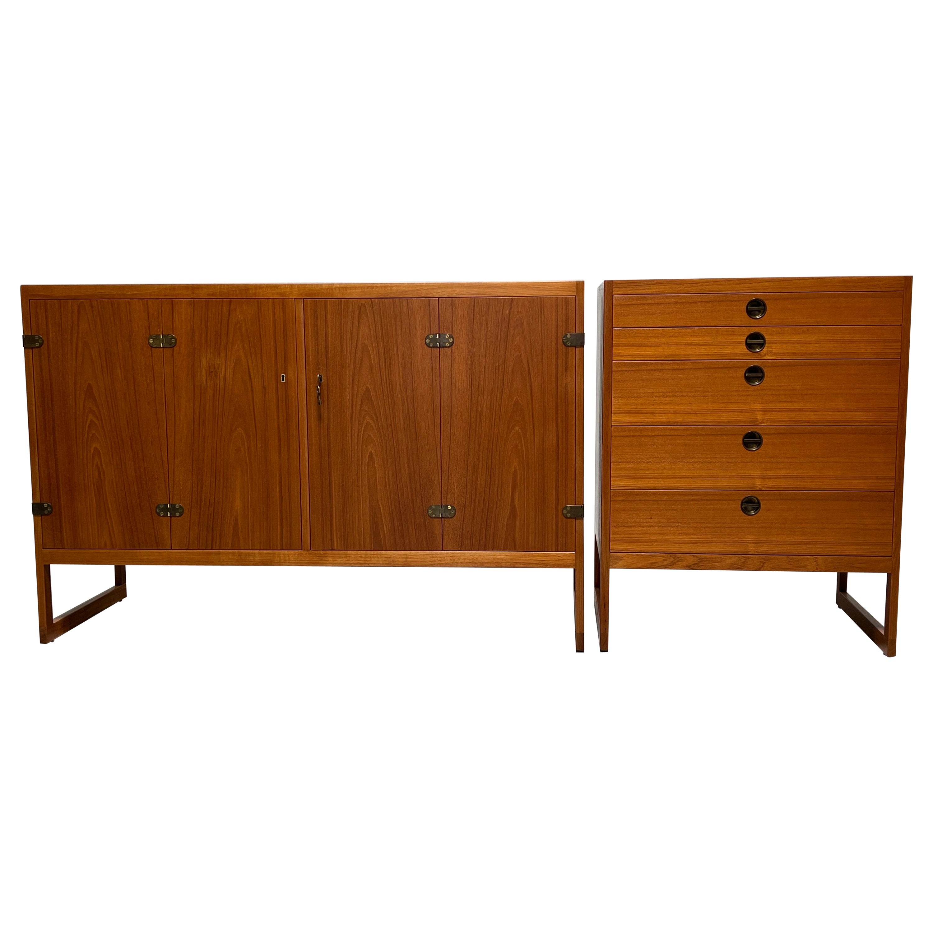 Pair of Cabinets by Børge Mogensen