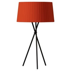 Lampe de table Trípode G6 rouge de Santa & Cole