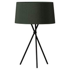 Lampe de table Trípode M3 verte par Santa & Cole