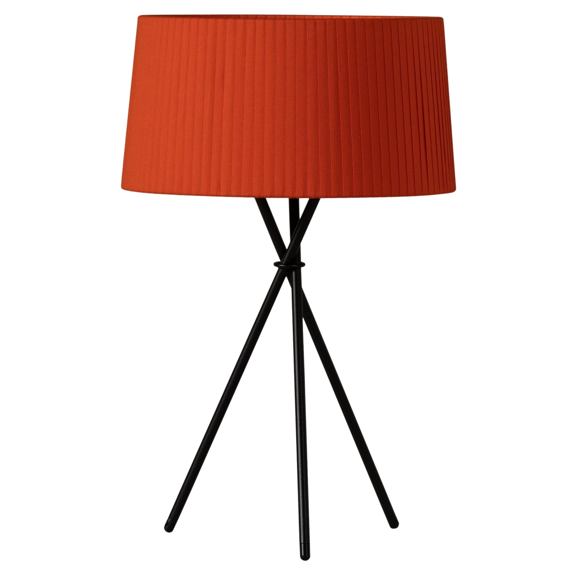 Red Trípode M3 Table Lamp by Santa & Cole
