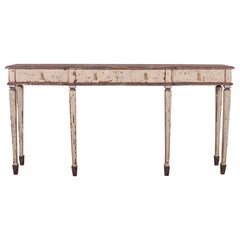 Spanish Breakfront Console Table