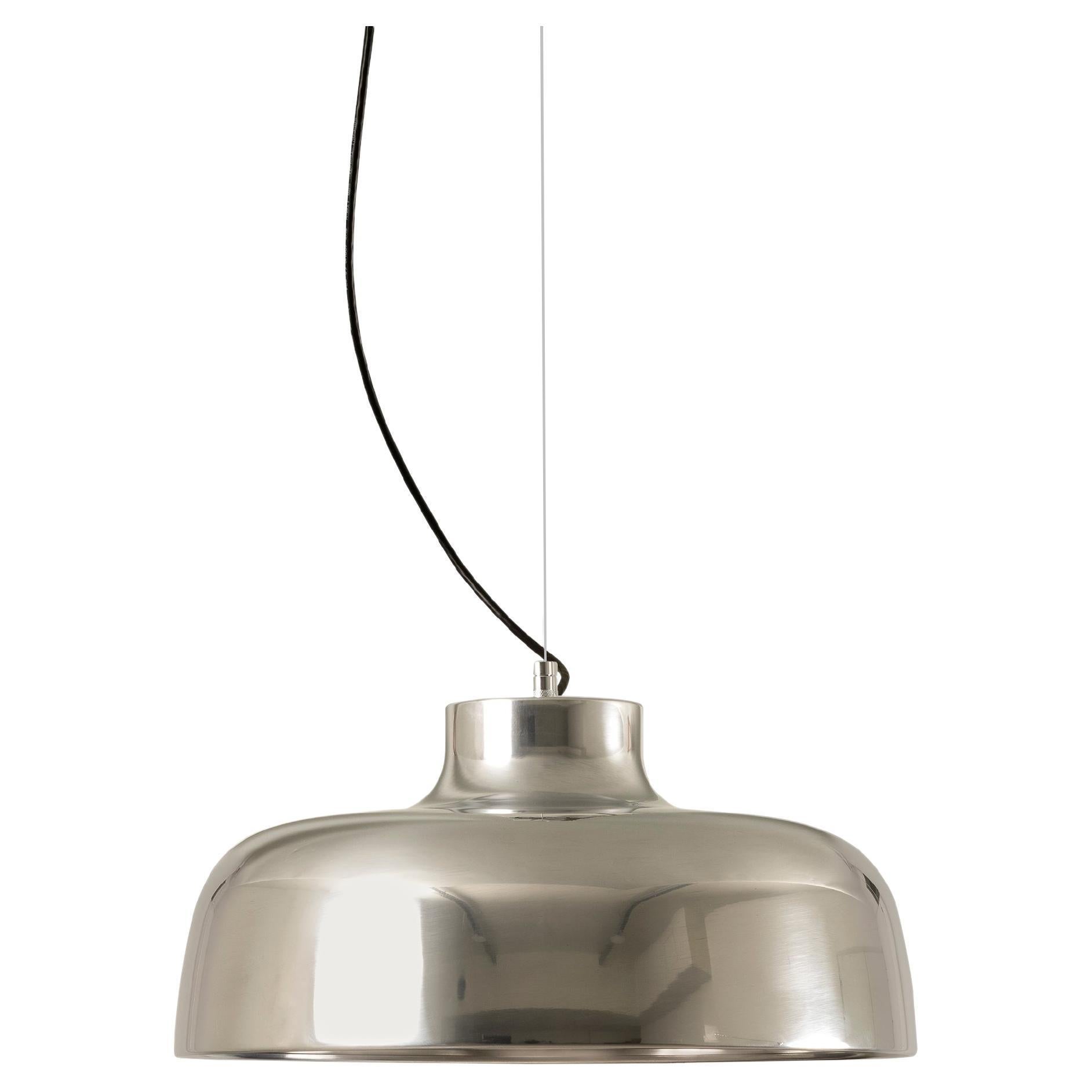 Aluminum M68 Pendant Lamp by Miguel Milá For Sale