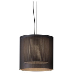 Grey Moaré MS Pendant Lamp by Antoni Arola
