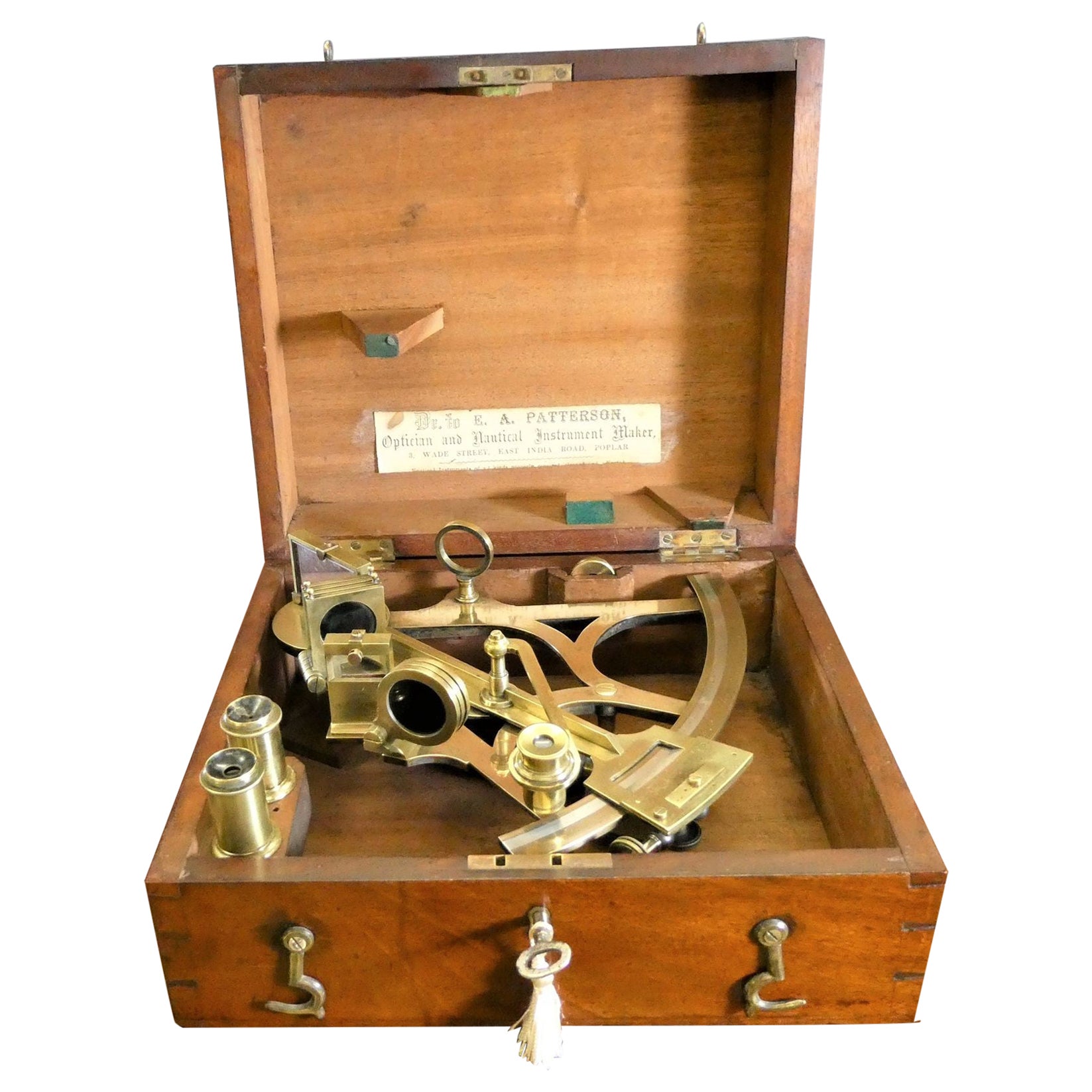 Nautical Vernier Sextant, G.W.Butters, London For Sale