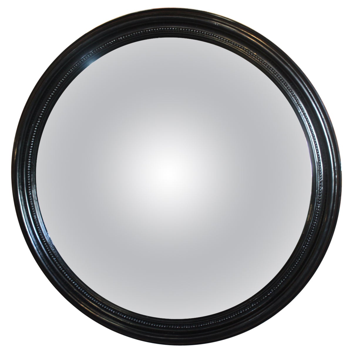 1940s French Parisian Convex Bulls Eye Mirror
