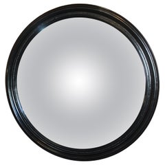 1940s French Parisian Convex Bulls Eye Mirror
