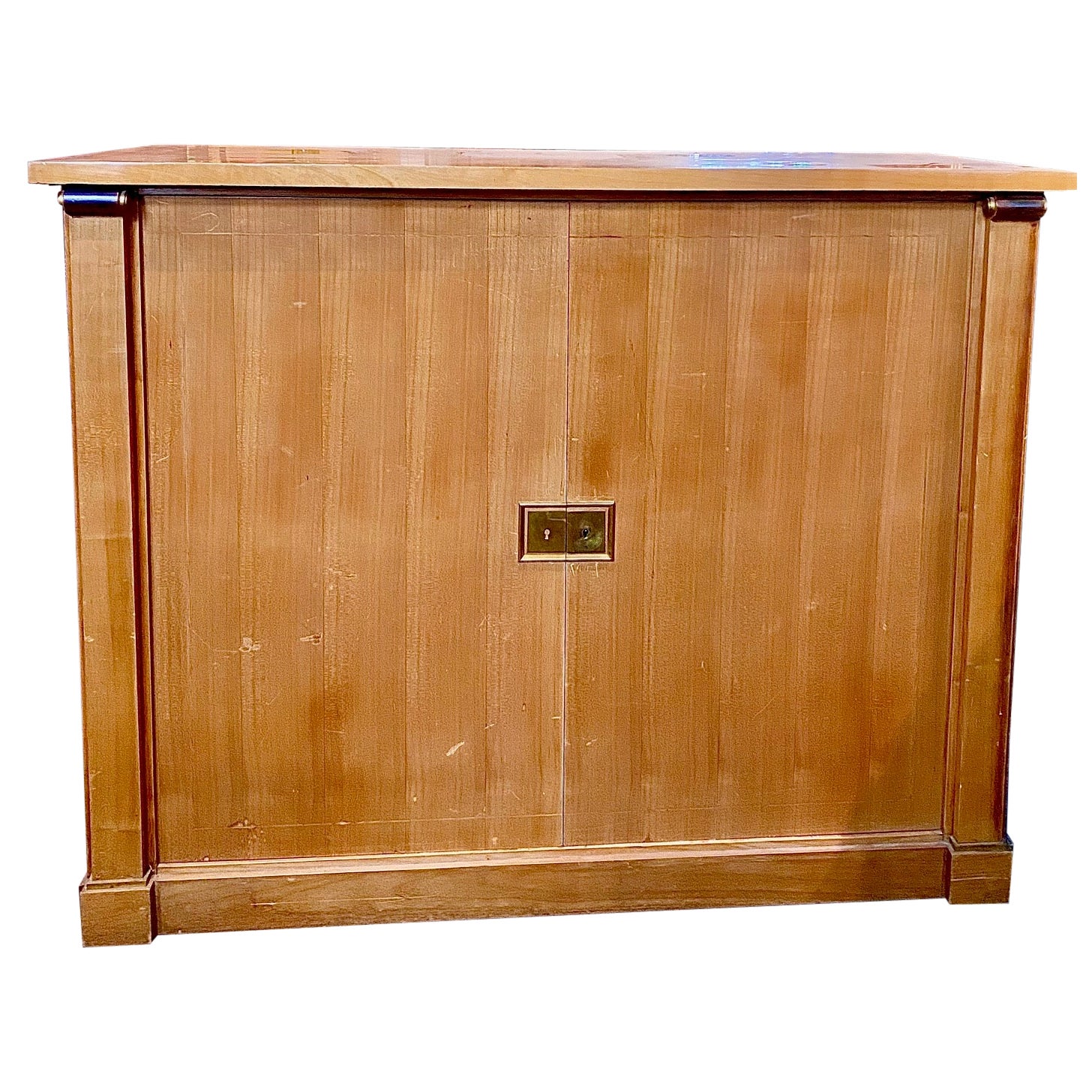 Art Deco Cherrywood Cabinet by Maurice Rinck For Sale