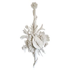 Retro French Louis XV Style Plaster Wall Decor