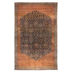 Antiker persischer Bibikabad-Teppich, um 1900