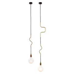 Ensemble de 2 lampes à suspension uniques et doubles Jewellery de Volker Haug