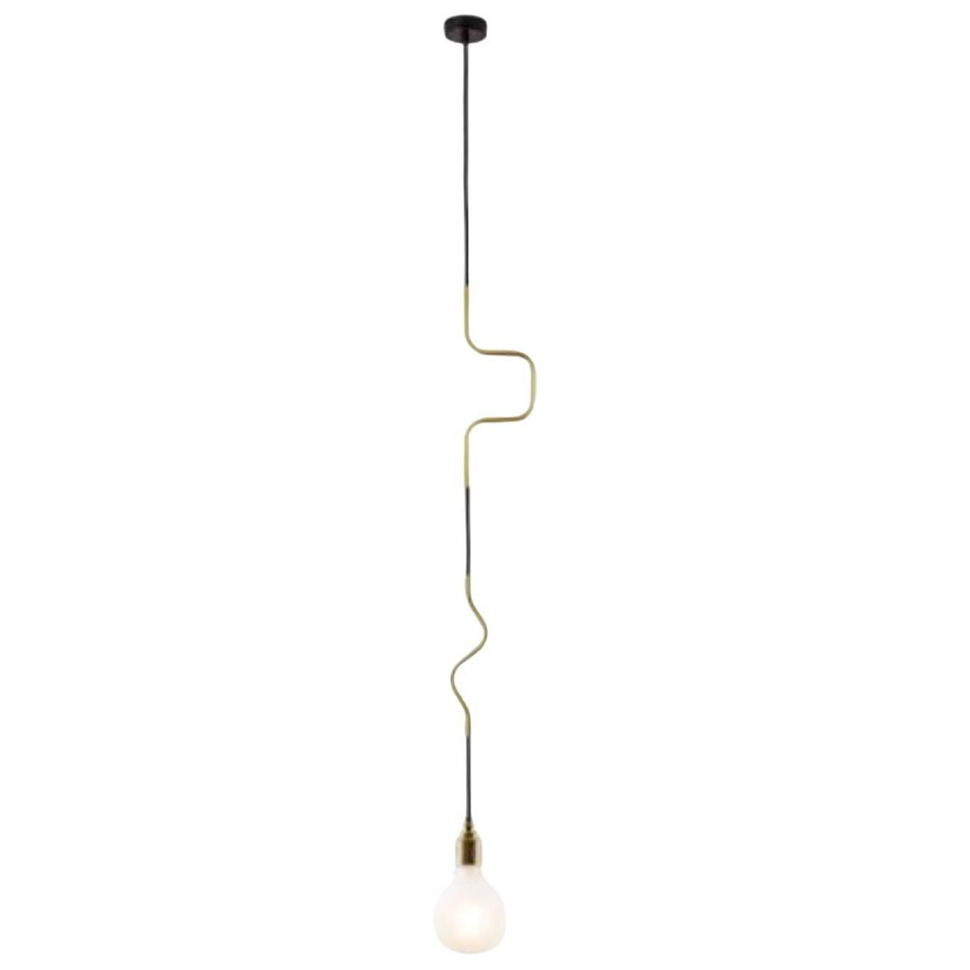 Cable Jewellery Double Pendant Light by Volker Haug For Sale