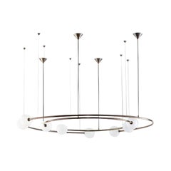 Dual Ring Oddments Chandelier by Volker Haug