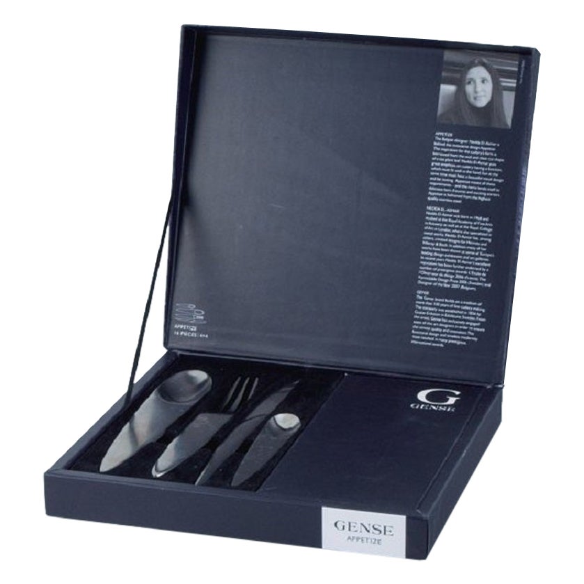 Appetize, Nedda El-Asmar pour Gense, Suède. Set de couverts pour débutants