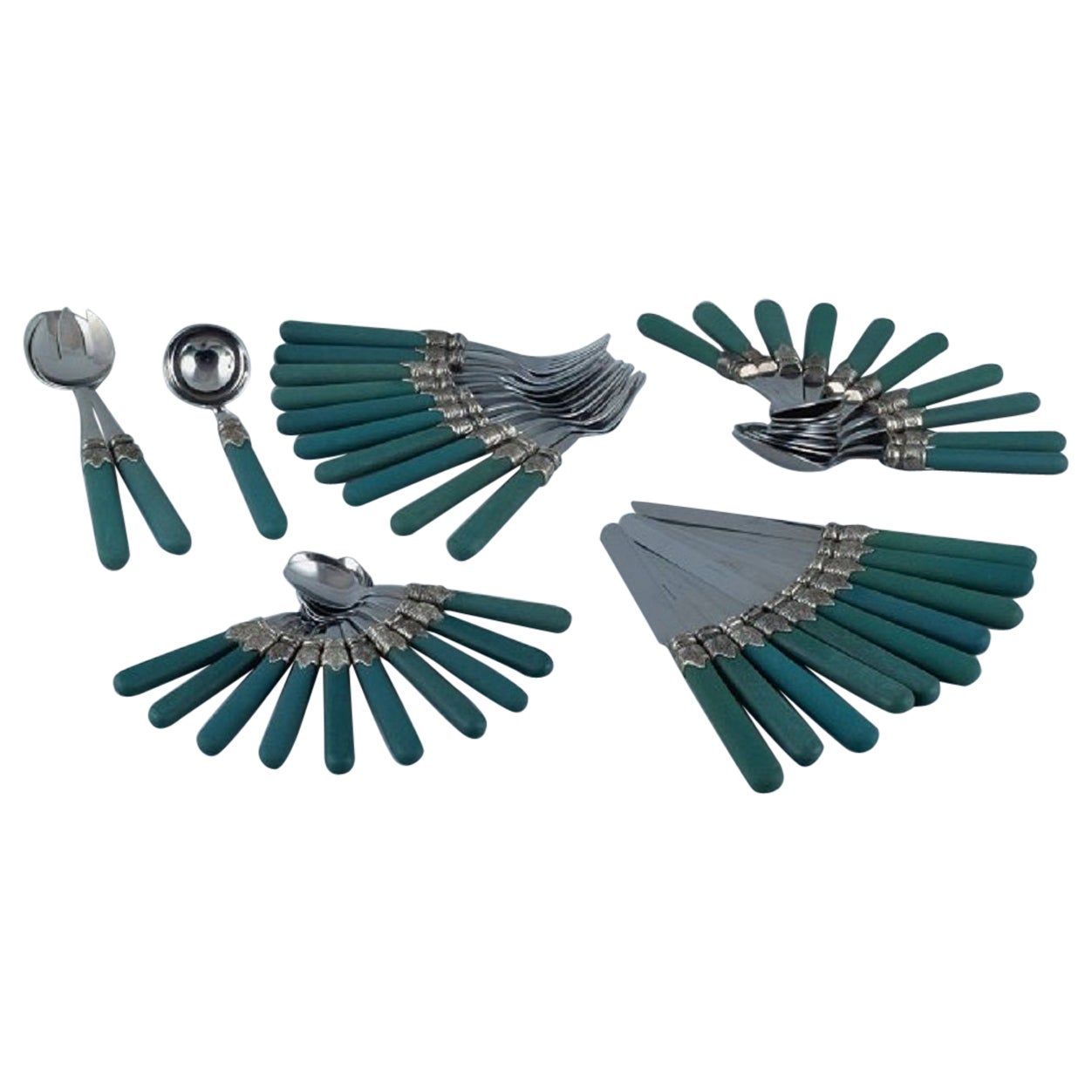 Albert, Italy, Dinner Cutlery Consisting of 43 Pieces For Sale