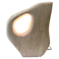 Limestone, Table Lamp, Michel Bonhomme, France, 2010
