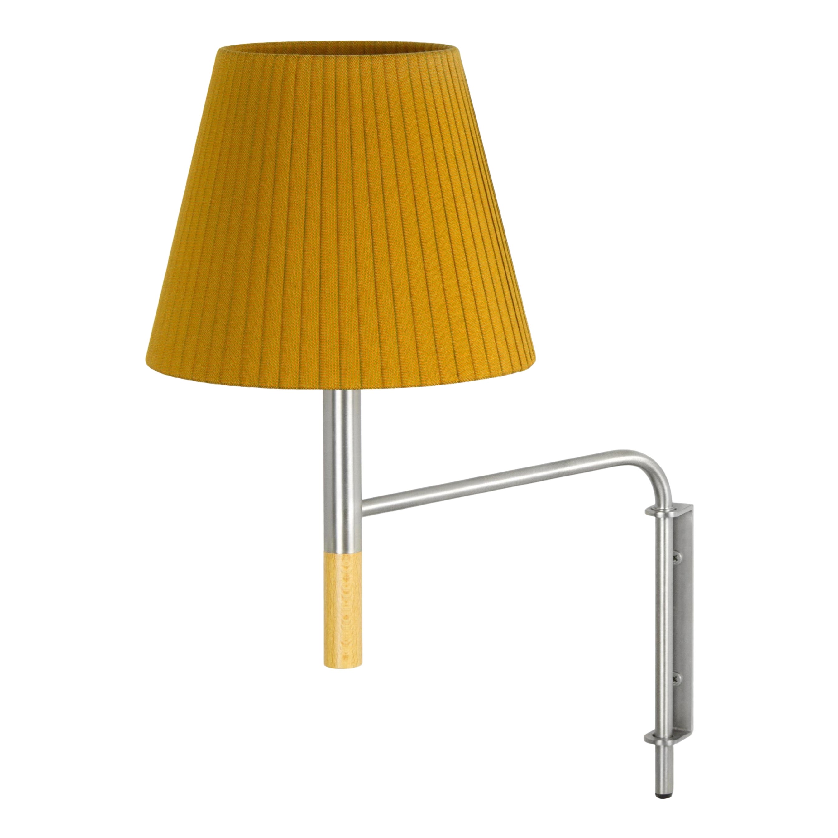 Mustard BC1 Wall Lamp by Santa & Cole For Sale