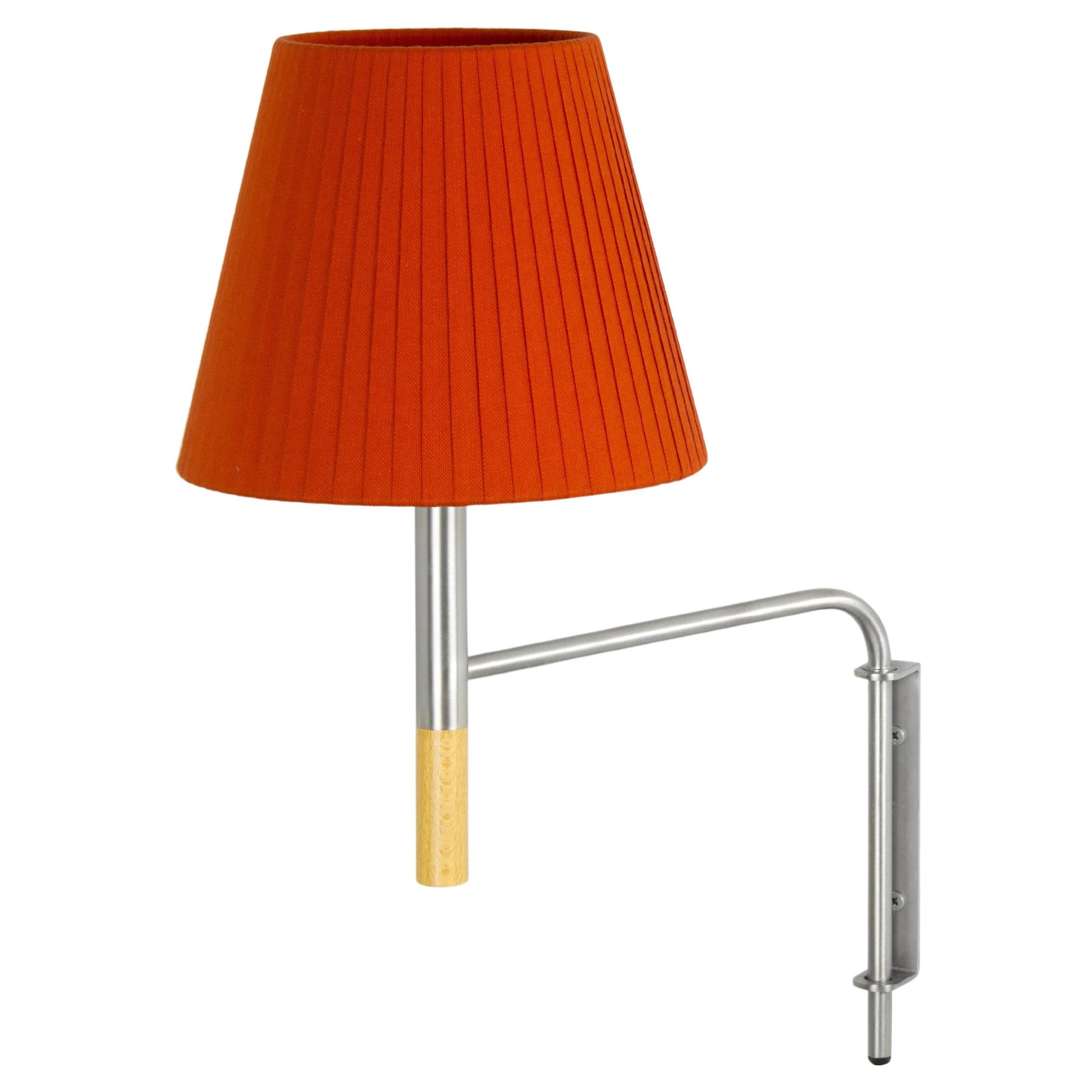 Red BC1 Wall Lamp by Santa & Cole For Sale