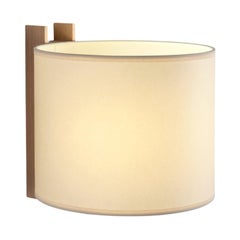Beige and Beech TMM Corto Wall Lamp by Miguel Milá