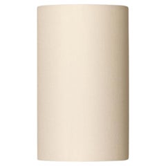 White Linen Singular Contemporary Art Wall Lamp by Miguel Milá
