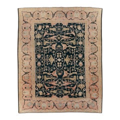 Vintage Galerie Shabab Collection Handmade Persian Bidjar Small Room Size Carpet