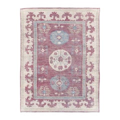 Galerie Shabab Collection New Handmade East Turkestan Khotan Room Size Carpet