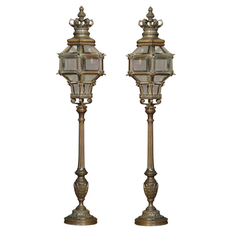 Antique Lamp Post - 100 For Sale on 1stDibs | antique cast iron lamp ...