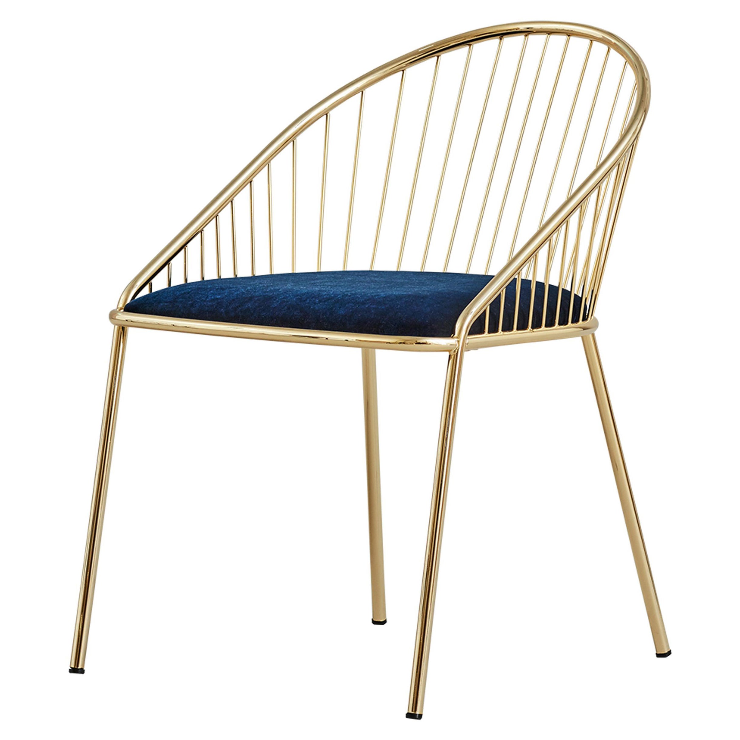Agora Gold Chair by Pepe Albargues For Sale