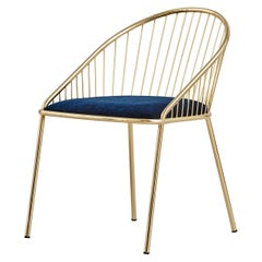 Agora Gold Chair by Pepe Albargues