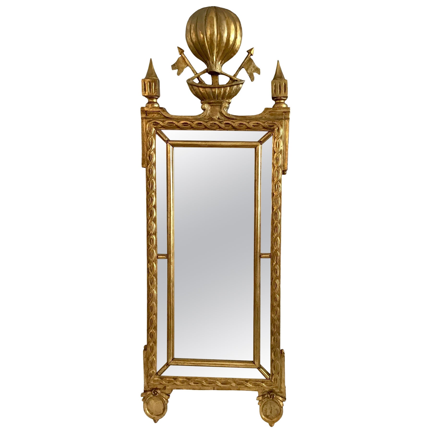 Miroir Empire français du 19ème siècle