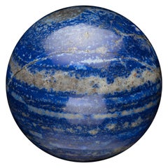 Genuine Hand Carved Lapis Lazuli Sphere // 2.43 Lb