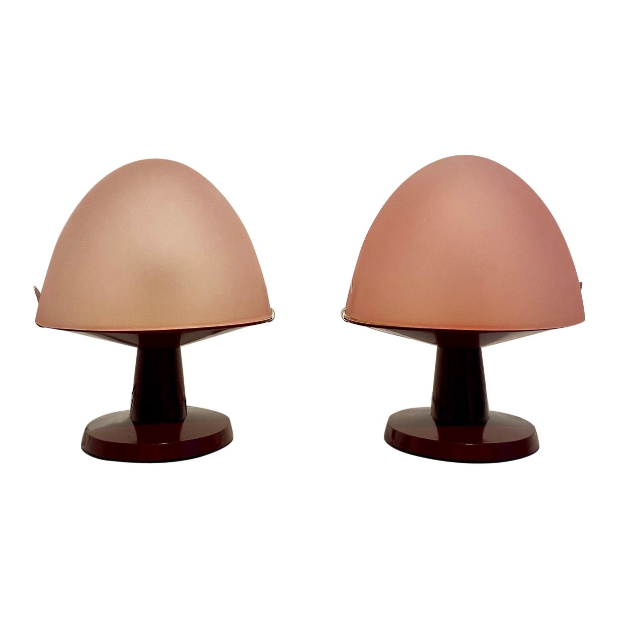 Dolly Lamps by Franco Mirenzi for Valenti Luce, 1970s, Set of 2