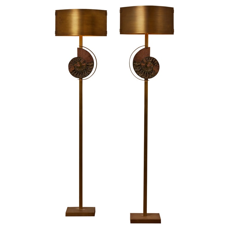 Ammonites Floor Lamps For Sale at 1stDibs