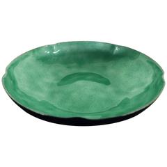 Sterling Silver Bowl with Enamel By Gertrude Twichell 10