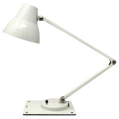 Retro White Tensor Folding Desk Lamp