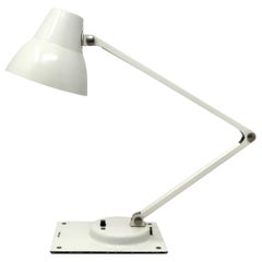 Vintage White Tensor Folding Desk Lamp