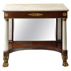 Early 19th Century Classical New York Pier Table
