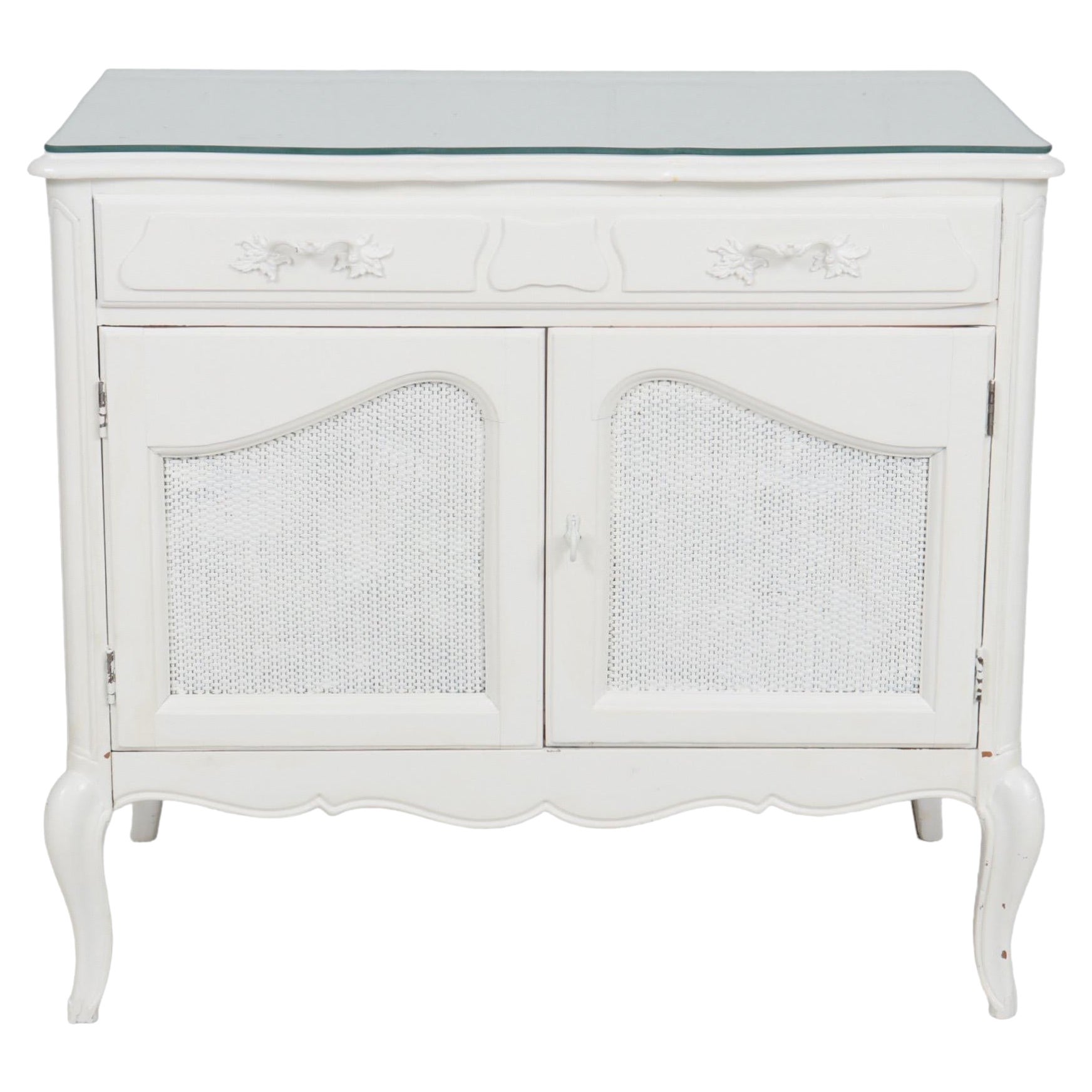 French Provincial Style White Buffet