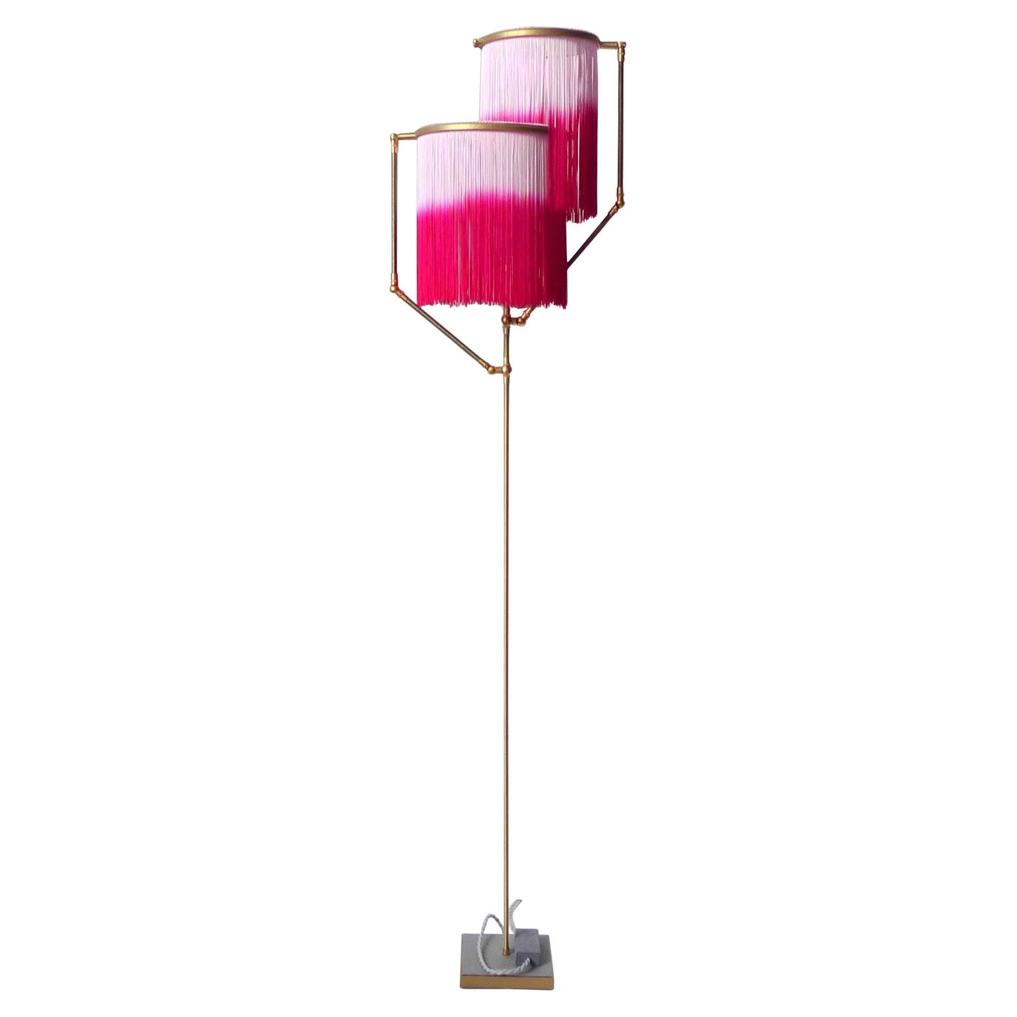 Pink Charme Floor Lamp, Sander Bottinga For Sale