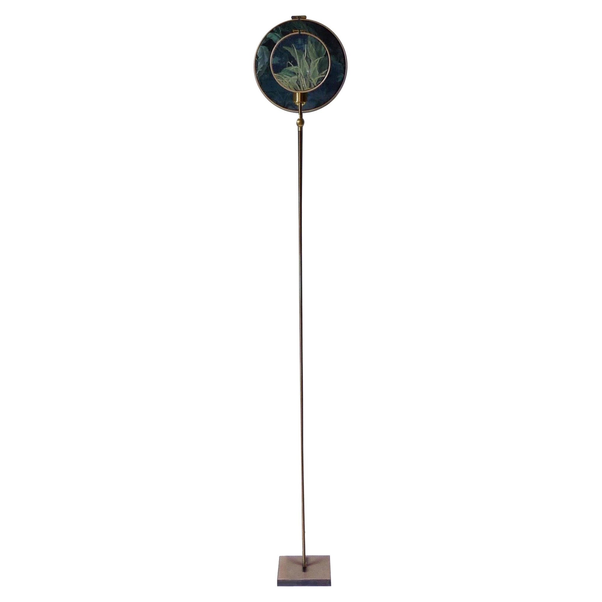 Circle Blue Grey, Floor Lamp, Sander Bottinga