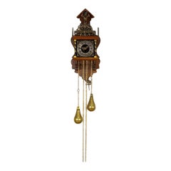 Antique Nu Elck Syn Sin Wall Clock from the Early 20th Century