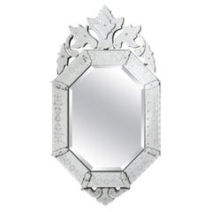 Hollywood Regency Venetian Mirror