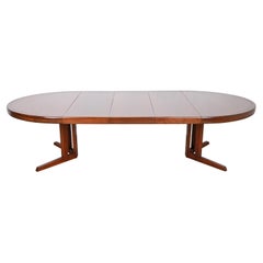 Table de salle à manger en noyer sculpté George Nakashima de la collection Widdicomb Origins